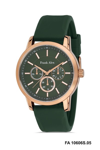 FRANK ALEX SLİKON KOL SAATİ